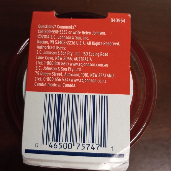 Glade Apple Cinnamon Cheer Scented 2 Candles 3.8 Oz Glass Votive Jar Holiday NEW - Picture 6 of 7